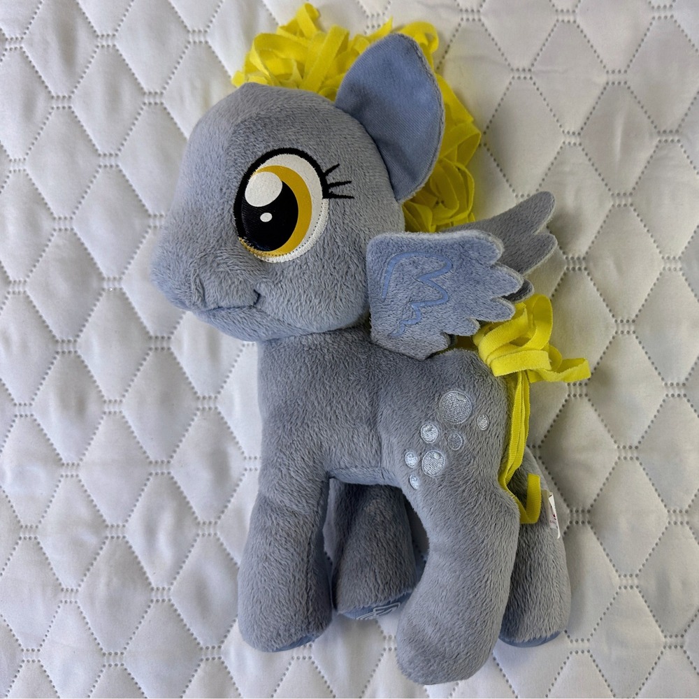 My Little Pony Derpy Hooves Plush Kids 10in Grey Good Funrise 2014 Pegasus Toy
